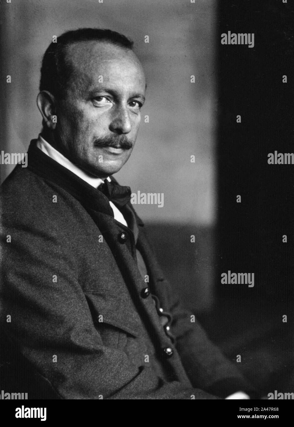 Felix Salten 1910. Stock Photo