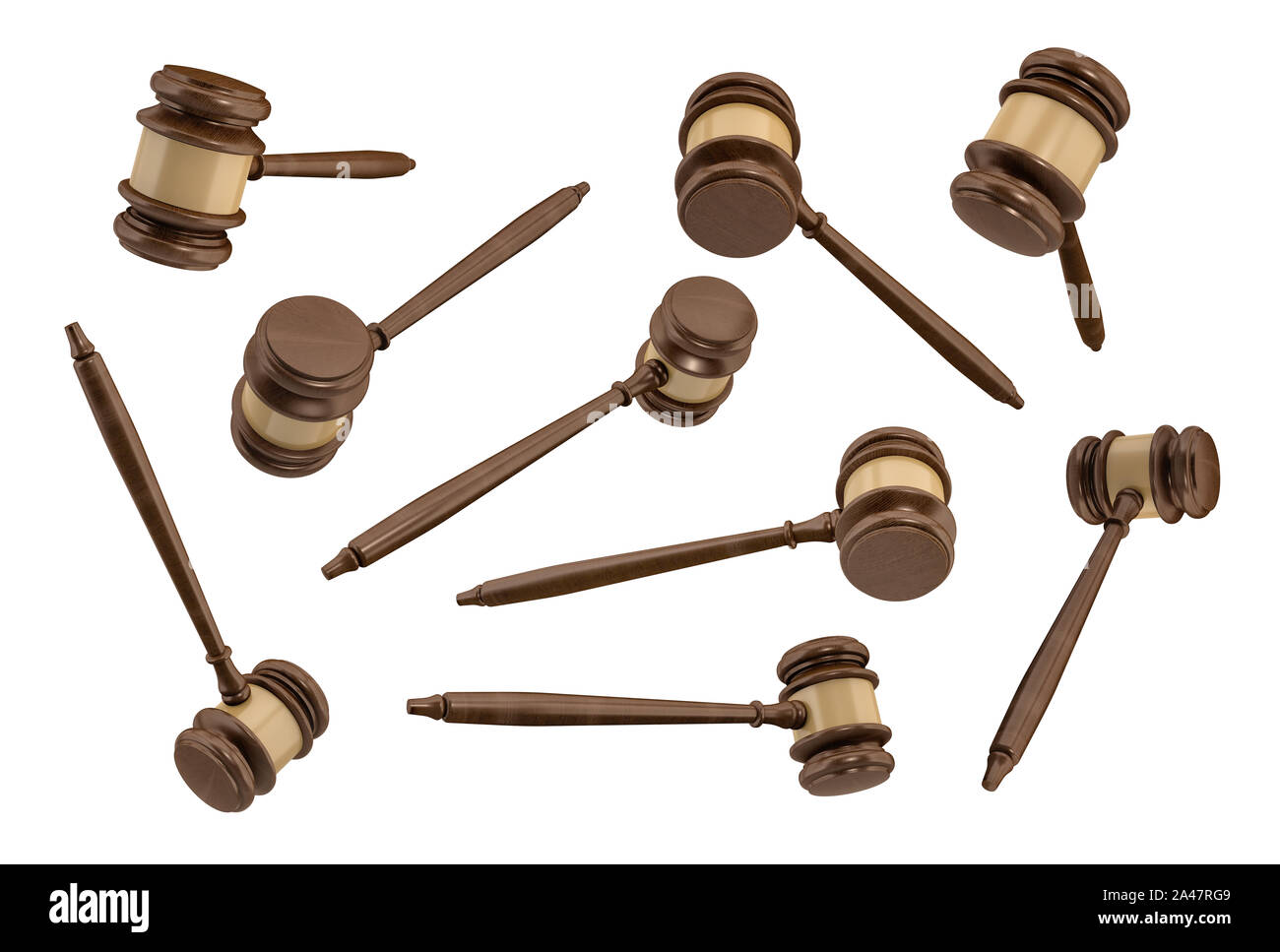Gavel in court room Cut Out Stock Images & Pictures Alamy