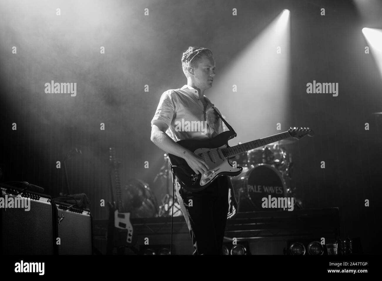 Pales Waves live at Manchester academy September 2019 Stock Photo