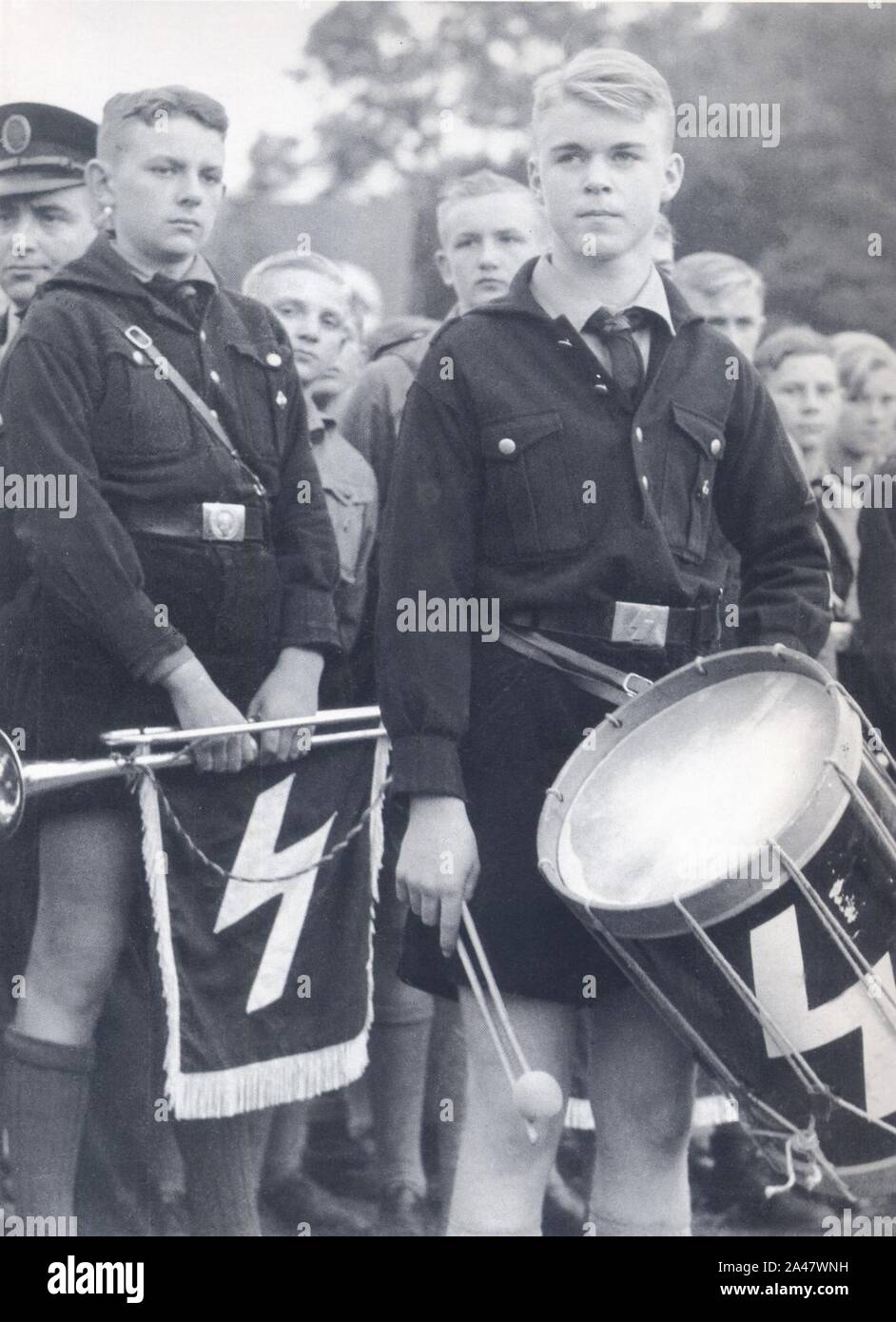 Fenske - Einweihung HJ-Fuehrerschule in Vlotho 1938. Stock Photo