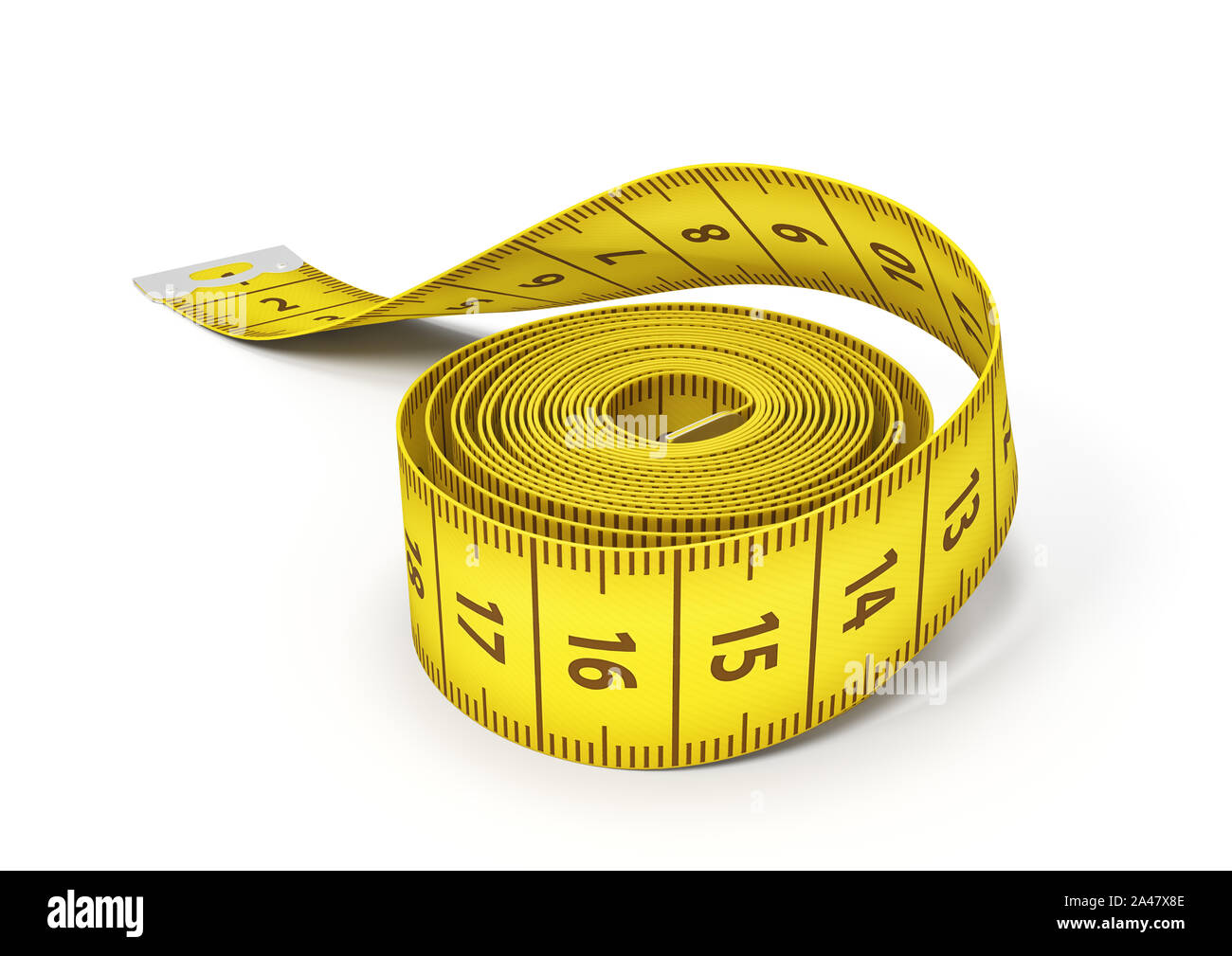 https://c8.alamy.com/comp/2A47X8E/3d-rendering-of-a-roll-of-a-yellow-measuring-tape-on-a-white-background-measurement-convention-dressmaking-and-tailoring-2A47X8E.jpg