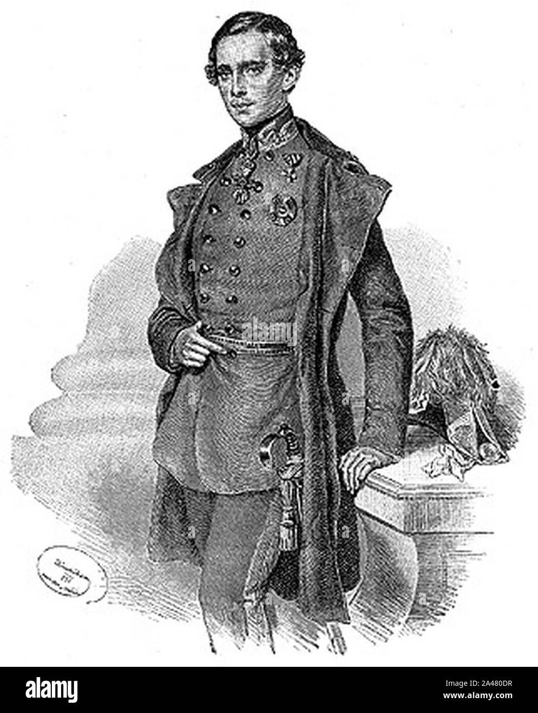 Ferenc József magyar király Stock Photo Alamy