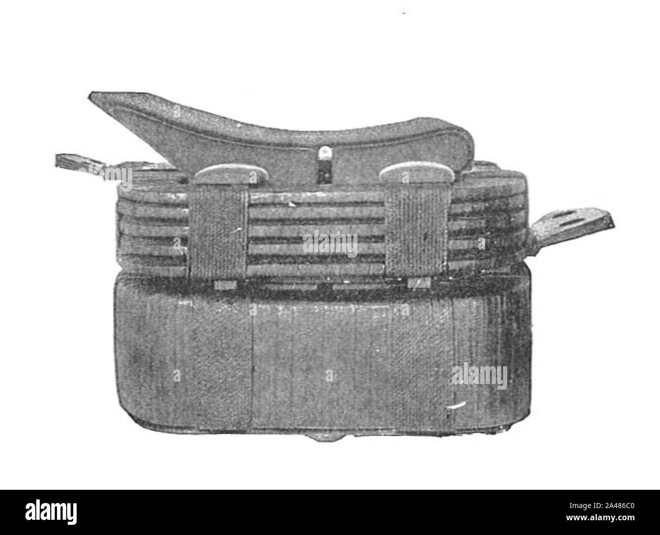 Field magnet core and coils (Rankin Kennedy Electrical Installations Vol III 1903). Stock Photo