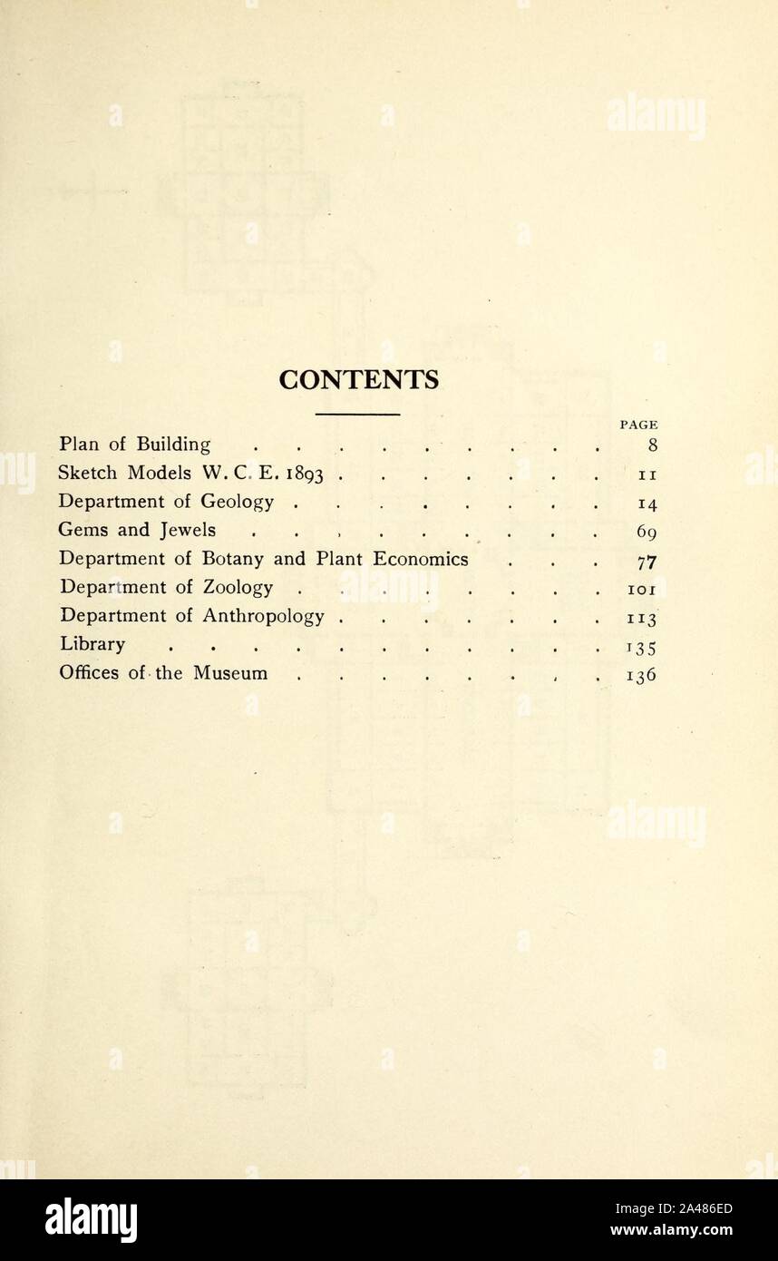 Field Museum of Natural History Guide Stock Photo Alamy