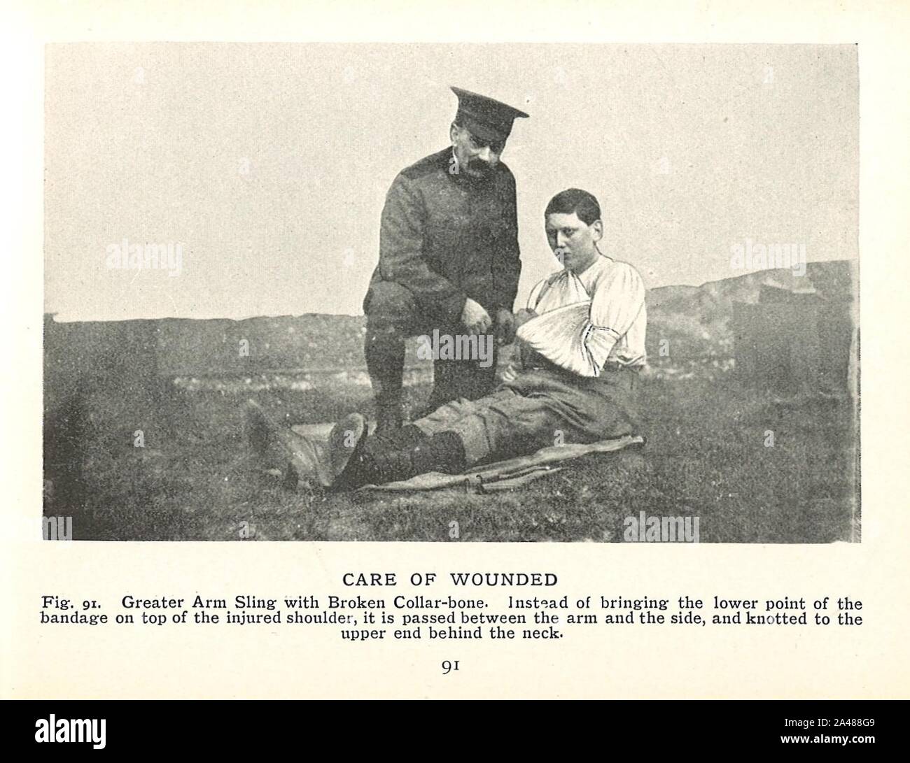 Care of the wounded hi-res stock photography and images - Alamy