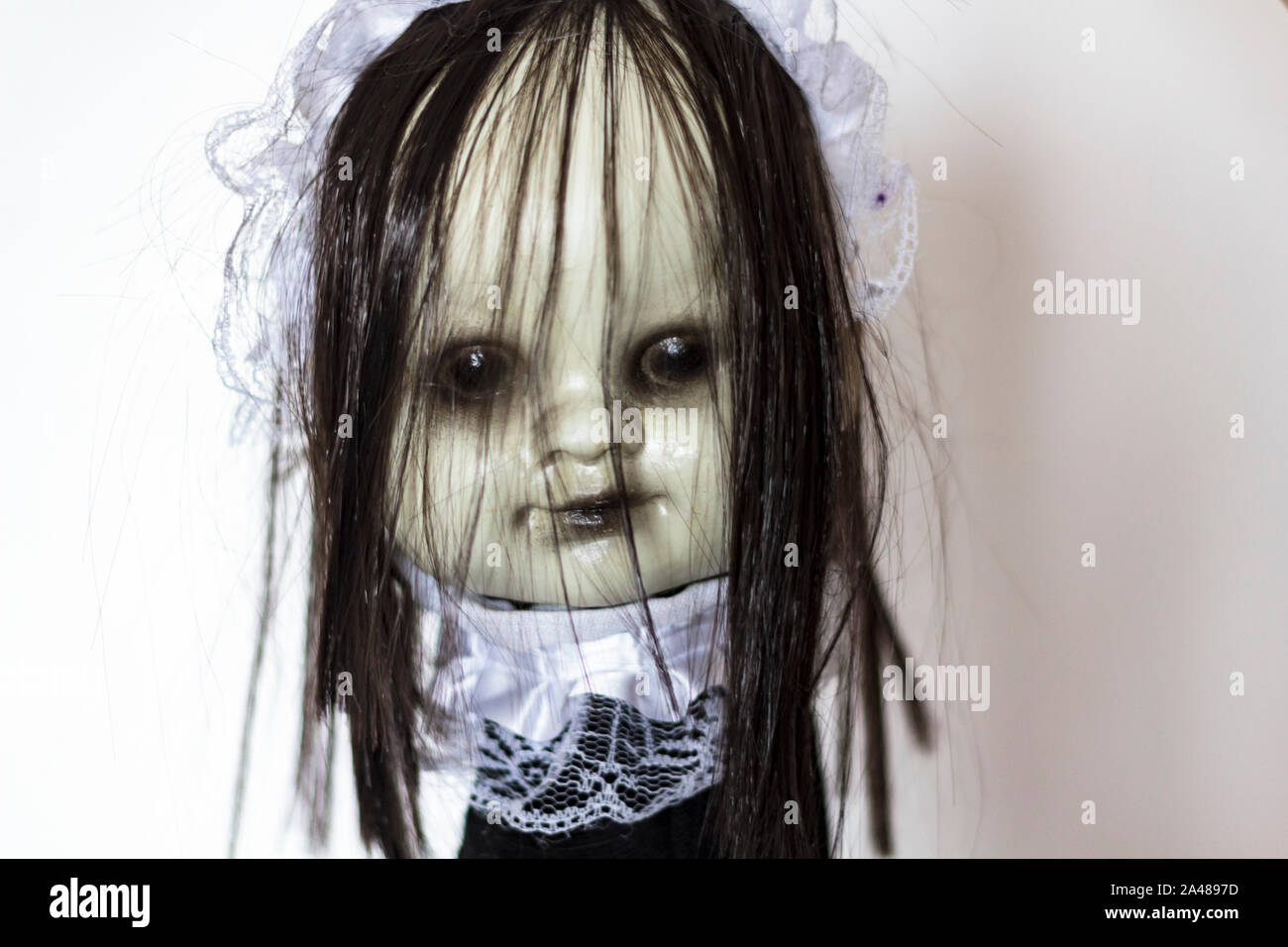 Creepy Doll Halloween Concept Stock Photo Alamy