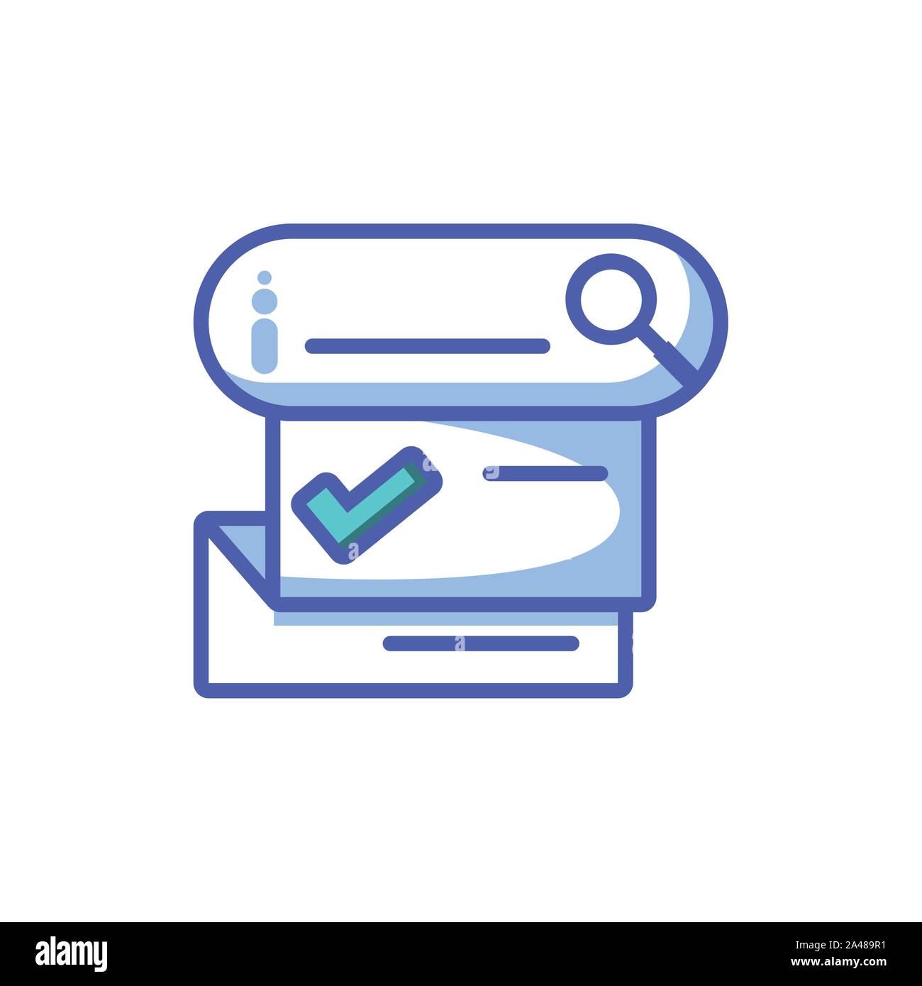 website code optimization and web programming process on white ...