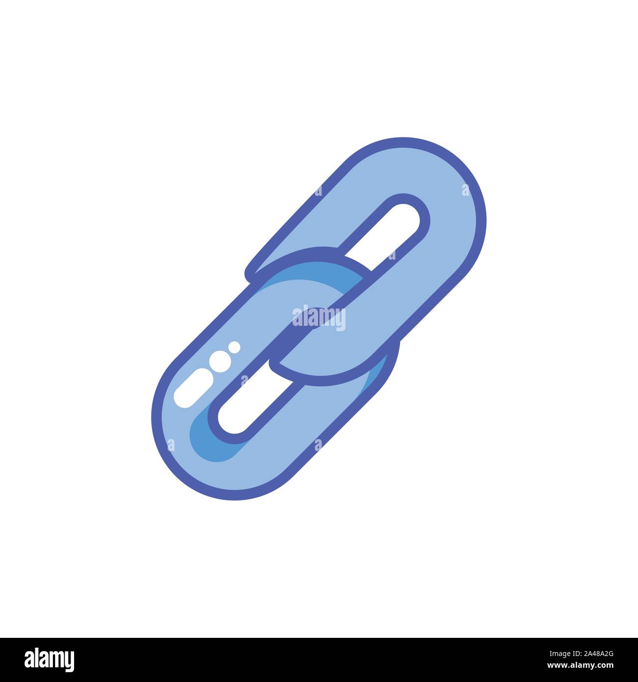 chain, links building in white background vector illustration design Stock Vector Image & Art
