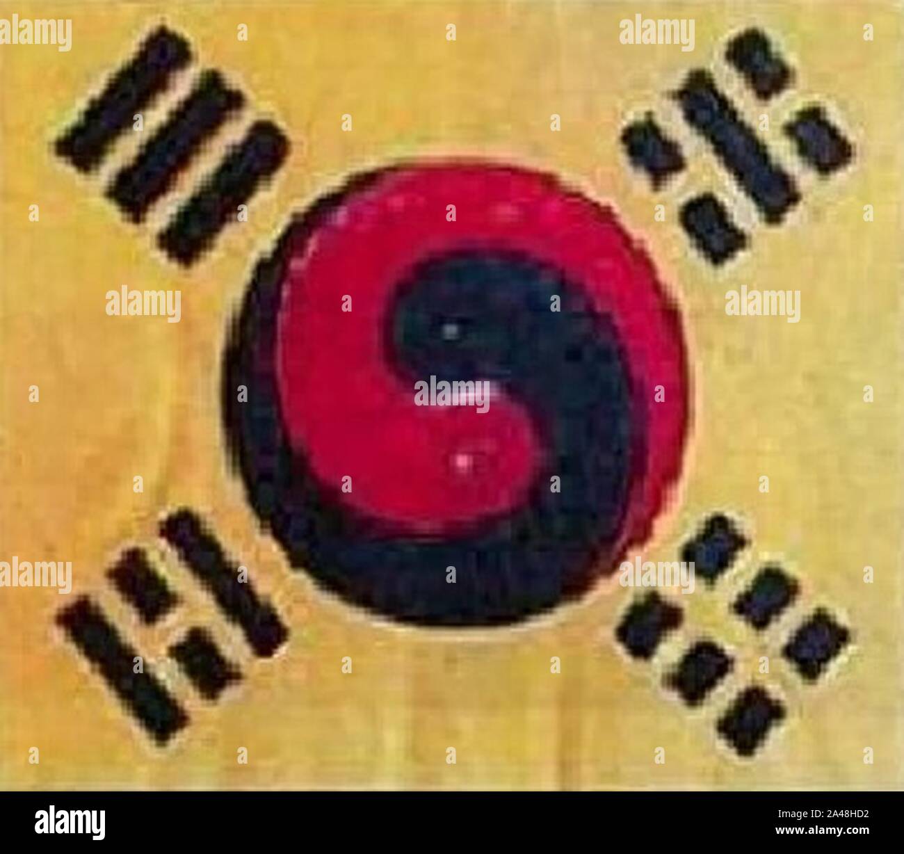 flag-of-goryeo-stock-photo-alamy