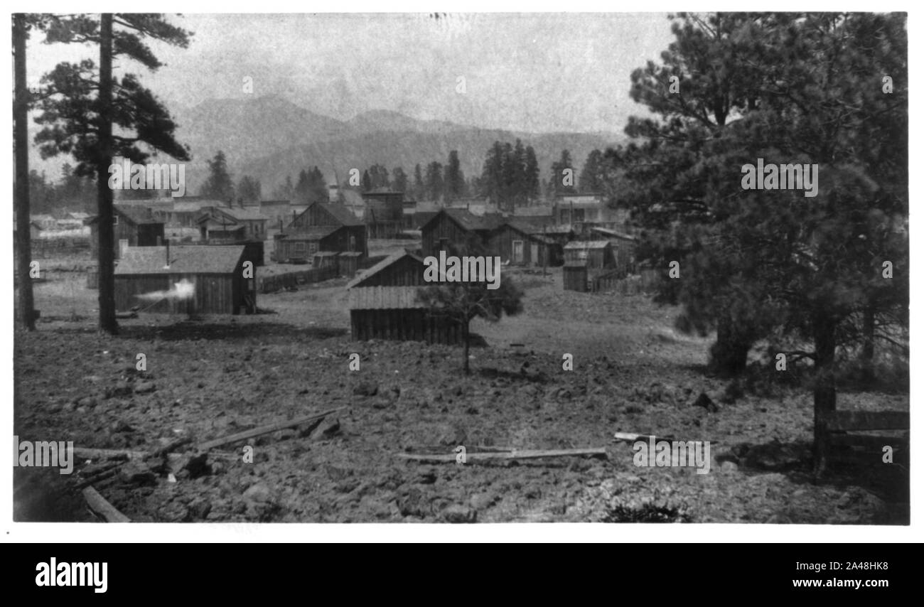 Flagstaff, Arizona, 1888 Stock Photo Alamy