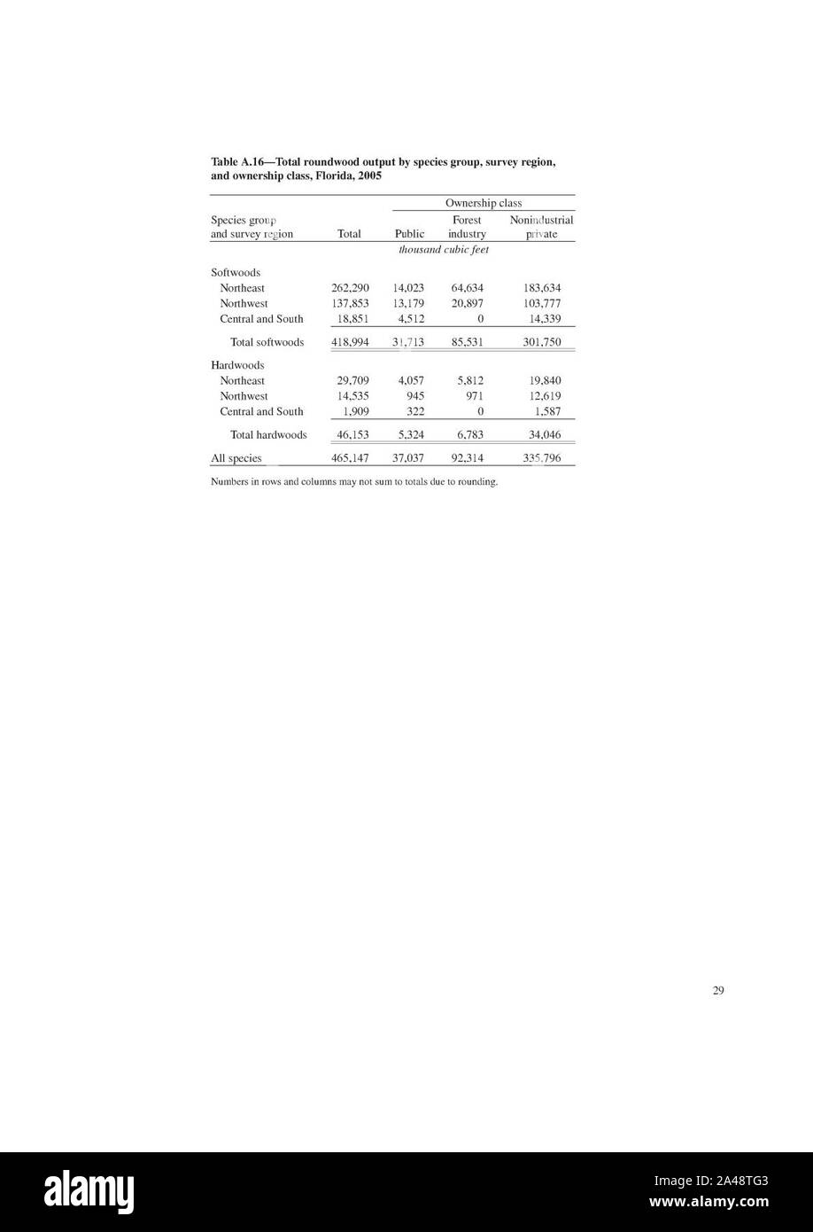 Floridas timber industry 2005 32 Stock Photo Alamy