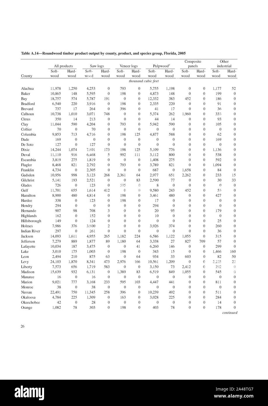 Floridas timber industry 2005 29 Stock Photo Alamy
