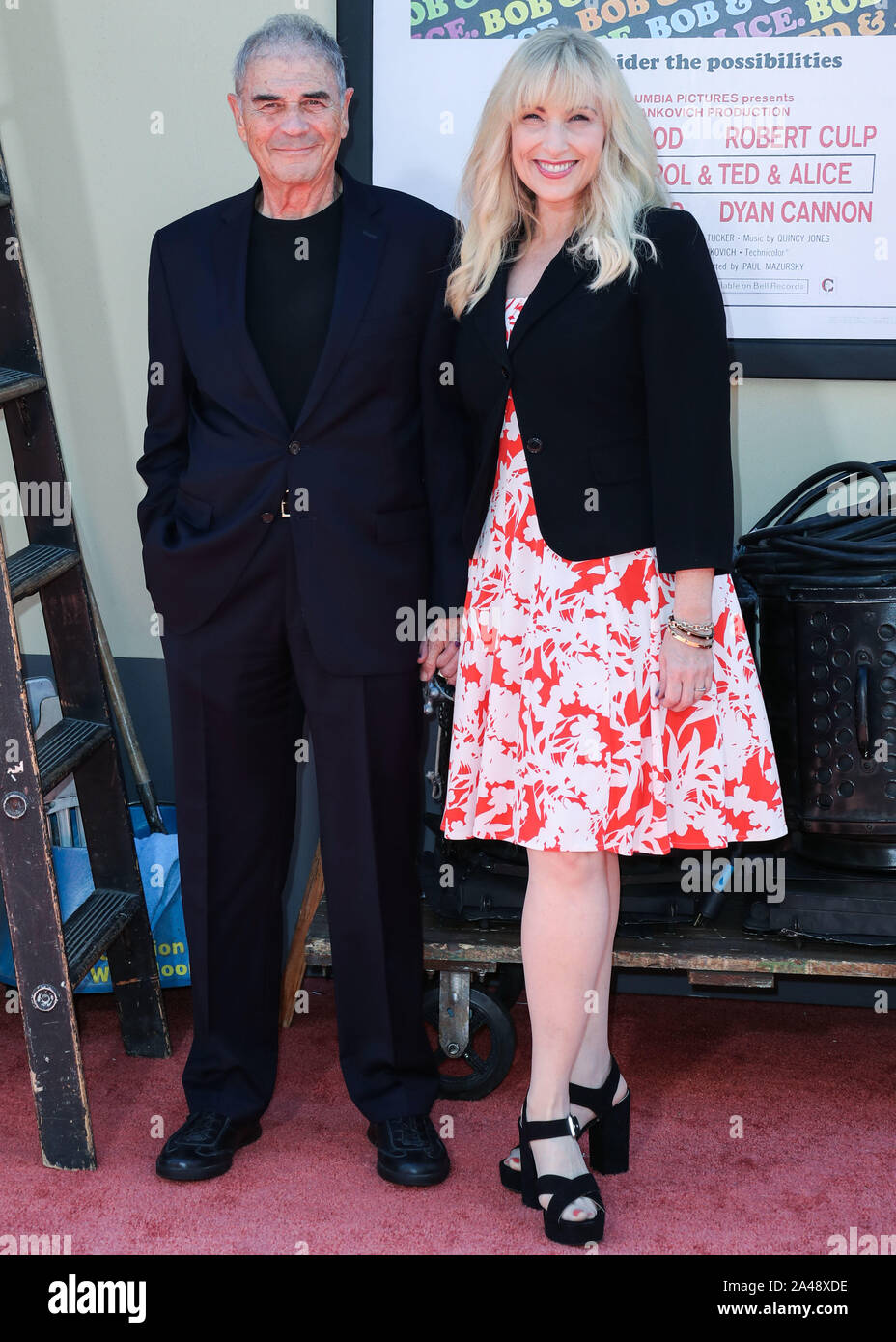 Hollywood, United States. 22nd July, 2019. (FILE) Robert Forster Dies At 78. HOLLYWOOD, LOS ANGELES, CALIFORNIA, USA - JULY 22: Actor Robert Forster and partner Evie Forster arrive at the World Premiere Of Sony Pictures' 'Once Upon a Time In Hollywood' held at the TCL Chinese Theatre IMAX on July 22, 2019 in Hollywood, Los Angeles, California, United States. (Photo by Xavier Collin/Image Press Agency) Credit: Image Press Agency/Alamy Live News Stock Photo