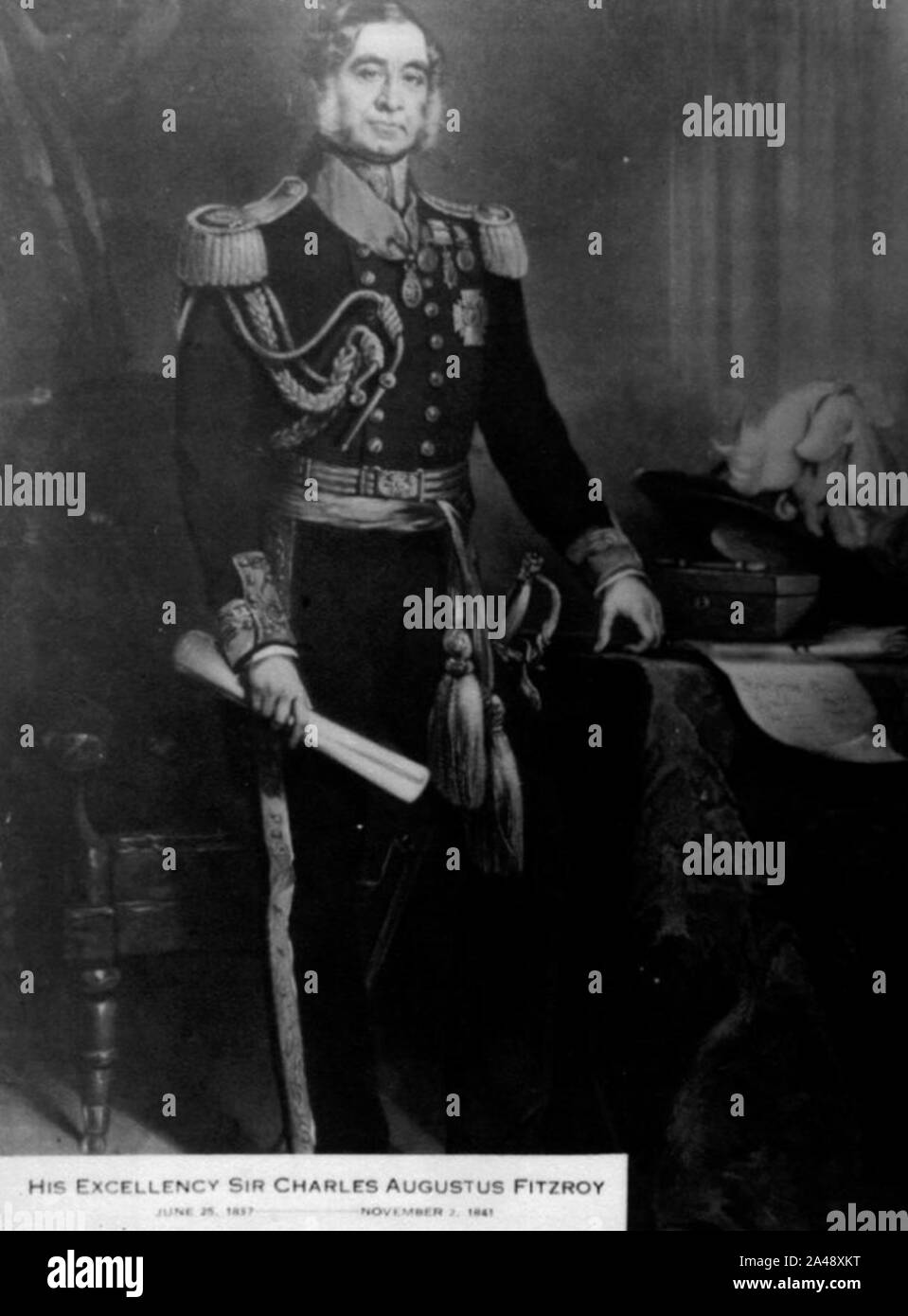 Sir Charles Fitzroy Stock Photo Alamy
