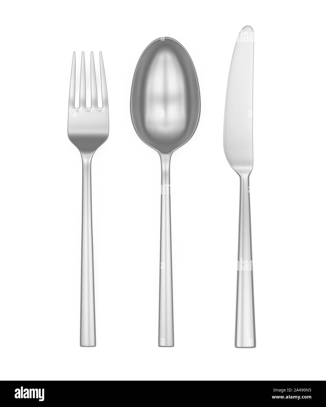3d render knife spoon fork hires stock photography and images Alamy