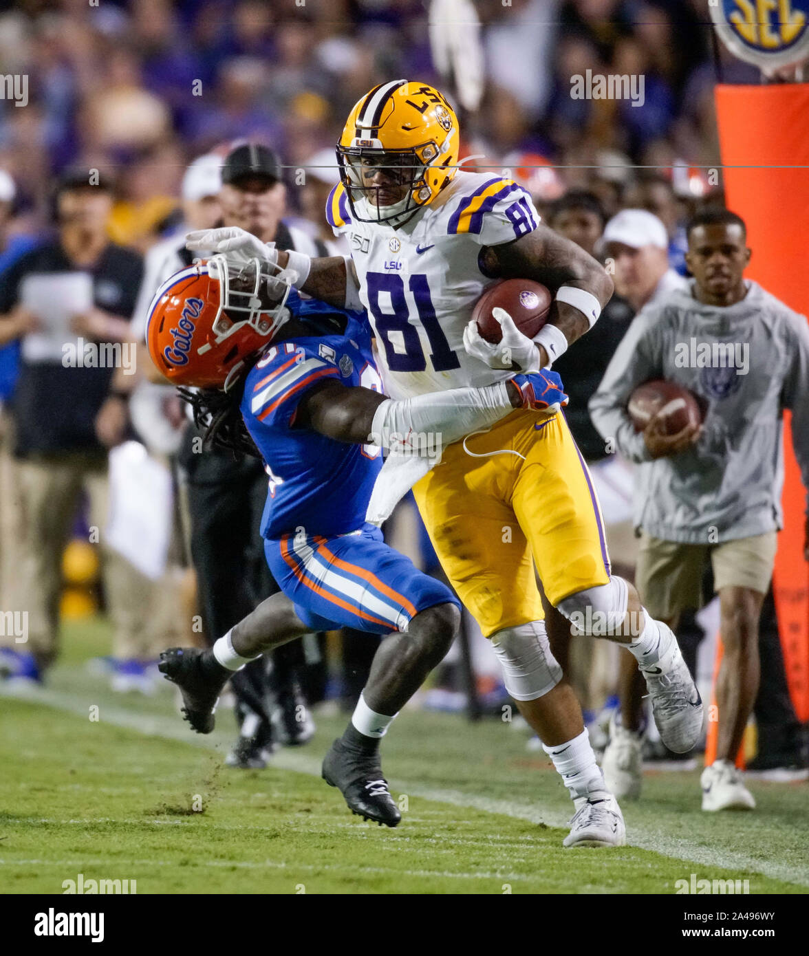 October 12, 2019 October 12, 2019 Baton Rouge, LA, U.S LSU THADDEUS