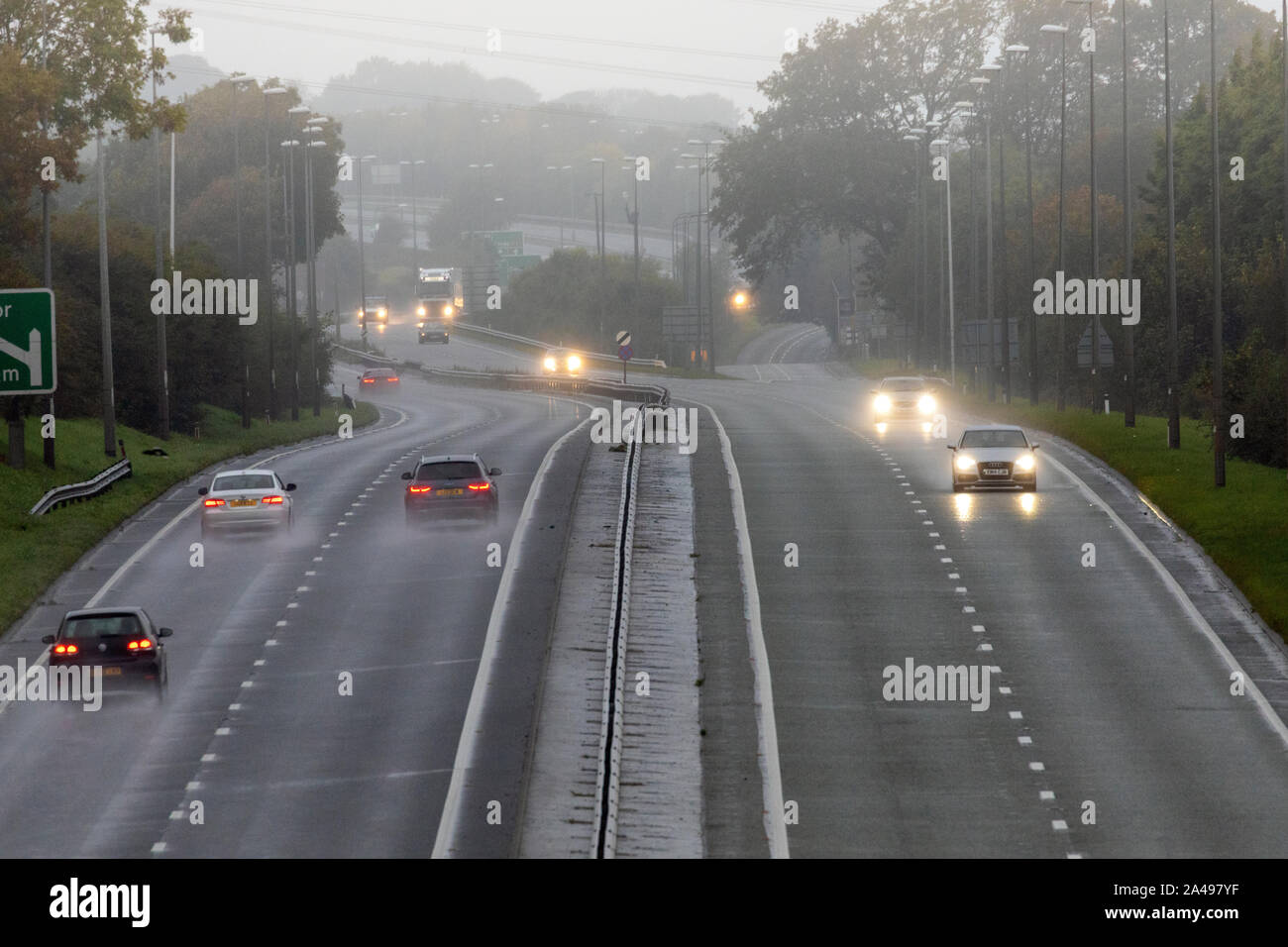 Full beam lights car uk hires stock photography and images Alamy