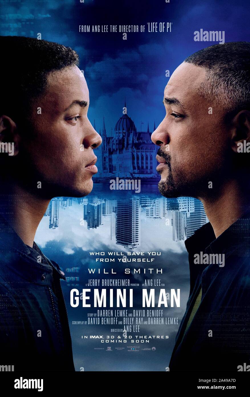 GEMINI MAN (2019), directed by ANG LEE. Credit: JERRY BRUCKHEIMER FILMS / Album Stock Photo