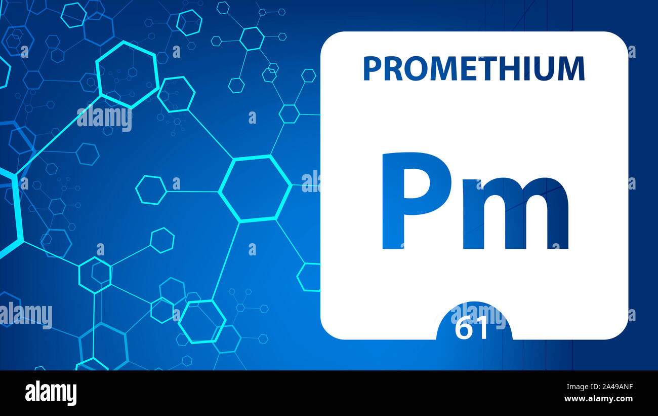 Promethium pm High Resolution Stock Photography and Images -