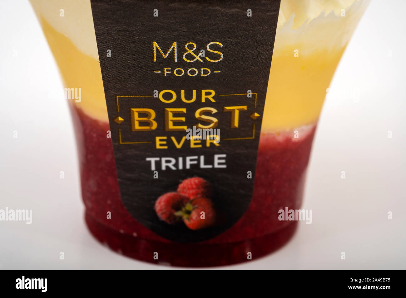 M&S trifle Stock Photo Alamy