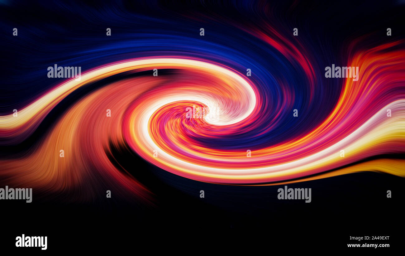 Multi colored vortex swirl spin background Stock Photo Alamy