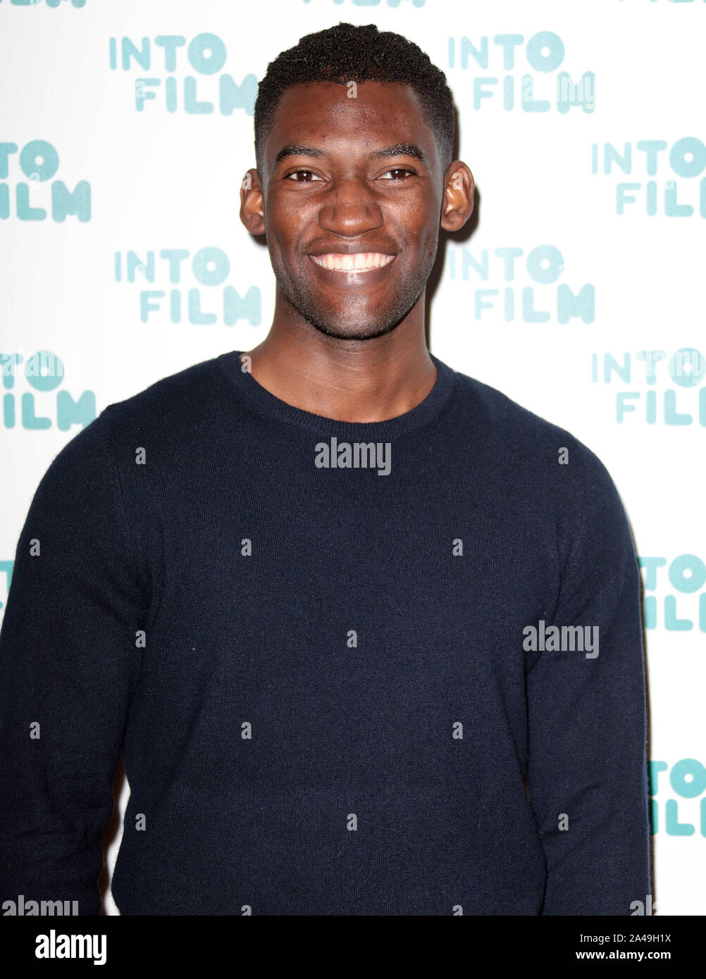 Mar 04, 2019 - London, England, UK - Malachi Kirby attending  Into Film Award 2019, Odeon Luxe, Leicester Square Stock Photo