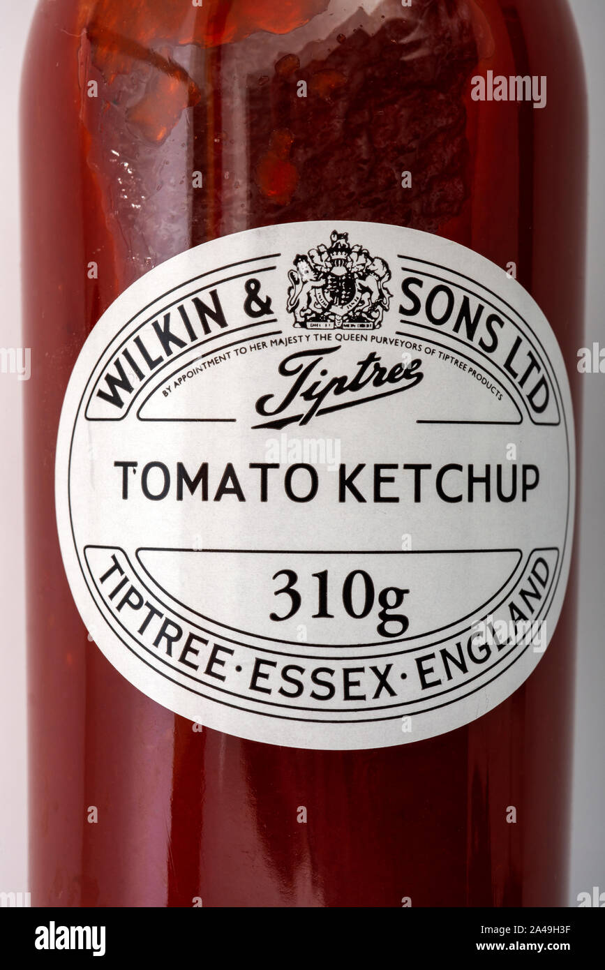 Wilkin & Sons Ltd tomato Ketchup Stock Photo Alamy