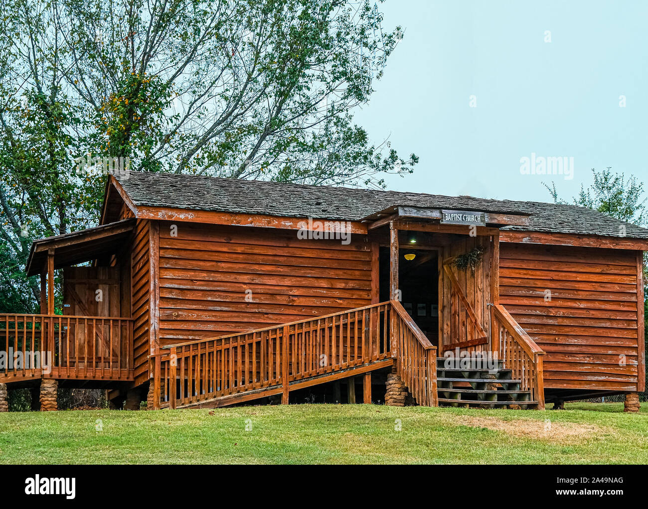 Old School House Stock Photo - Alamy