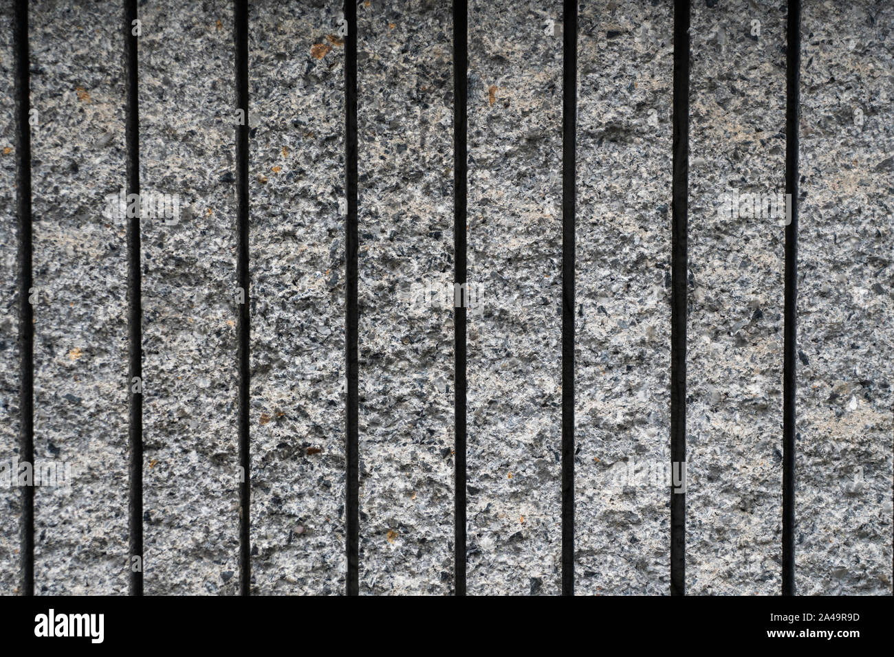 Modern stone brick wall. For using as background and texture. Stock Photo