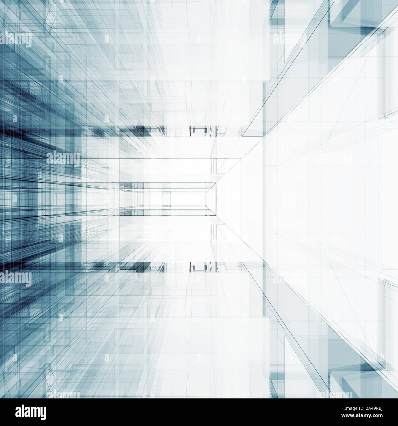 Abstract architecture background. Modern concept 3d rendering Stock ...