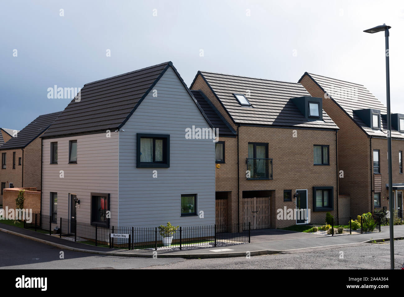 New Homes in Oxley Park, Milton Keynes, UK Stock Photo Alamy