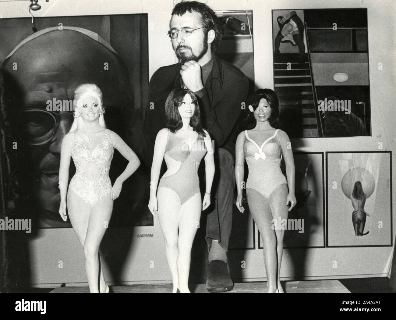 Gorman sisters' Barbie swimsuit 