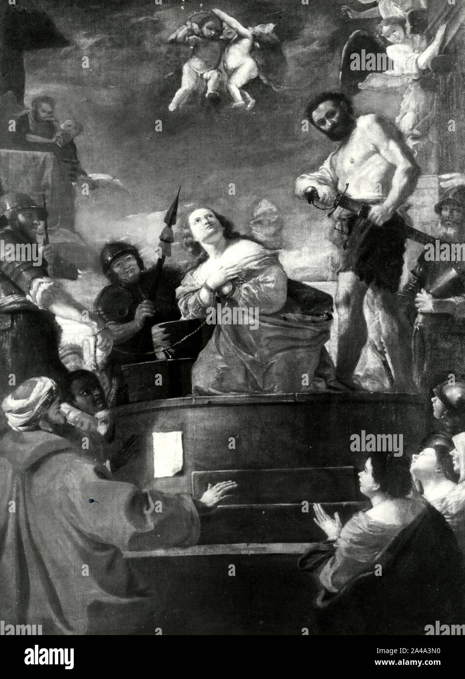 The Martyrdom of St. Catherine of Alexandria, painting by Italian ...