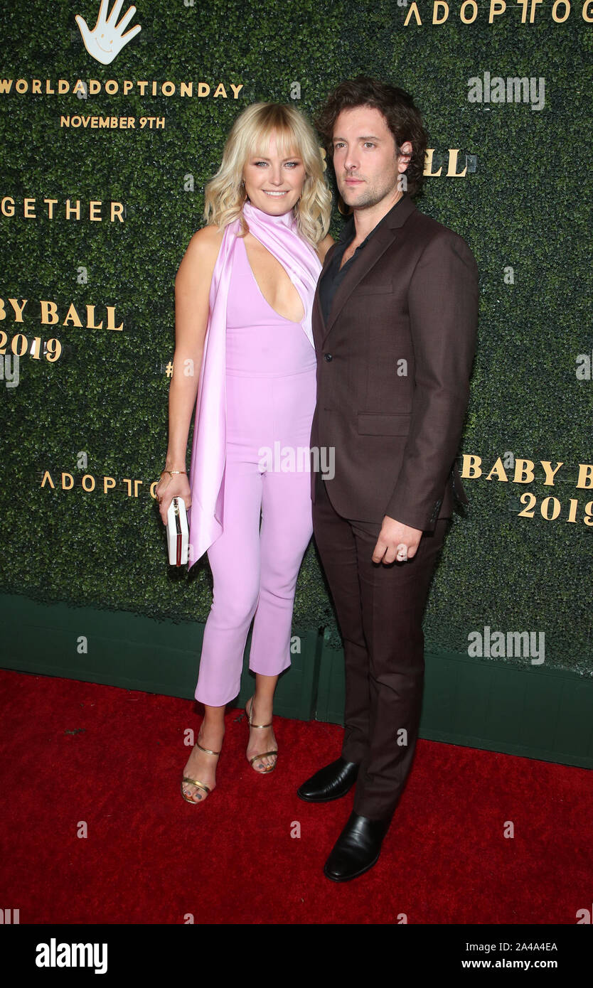 California, USA. 12th Oct, 2019. Malin Akerman, Jack Donnelly. 5th