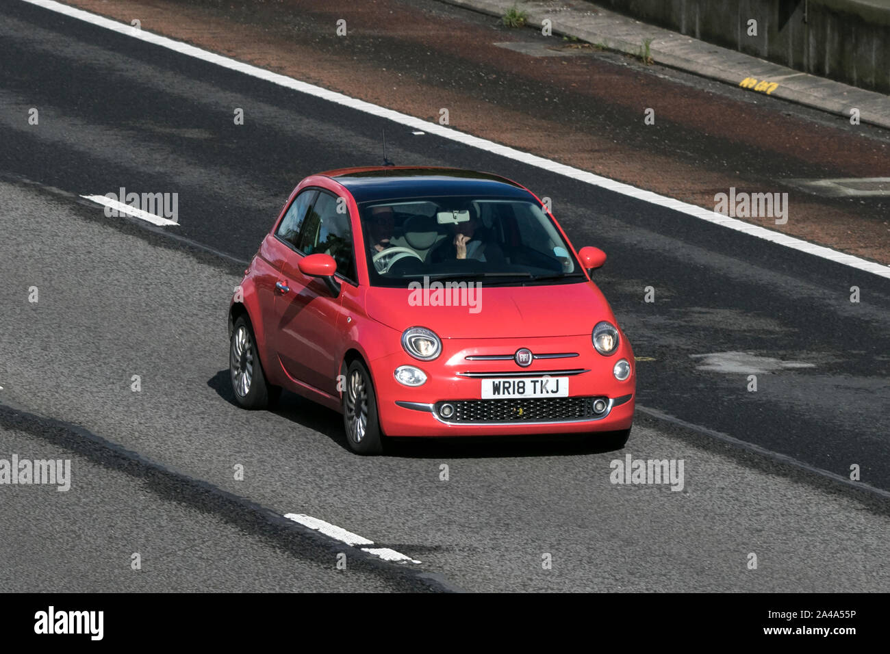 Fiat 500 car in uk hi-res stock photography and images - Alamy