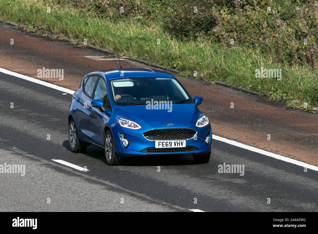 Blue Ford Fiesta High Resolution Stock Photography and Images - Alamy
