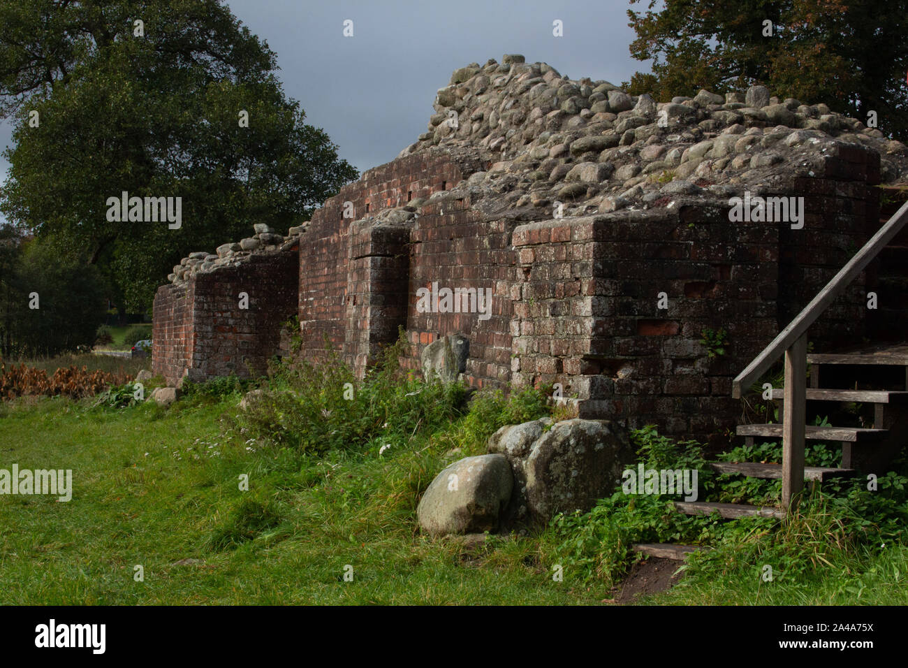 Gurre Castle, Denmark Sjælland Stock Photo Alamy