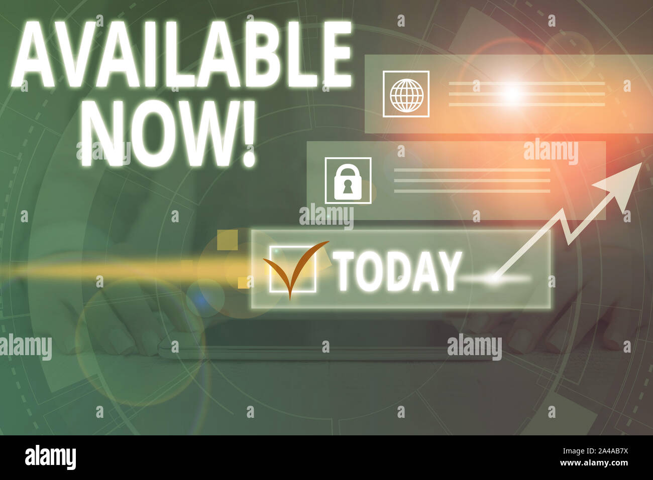 No Available Notes Writing note showing Available Now. Business concept for you can find ...