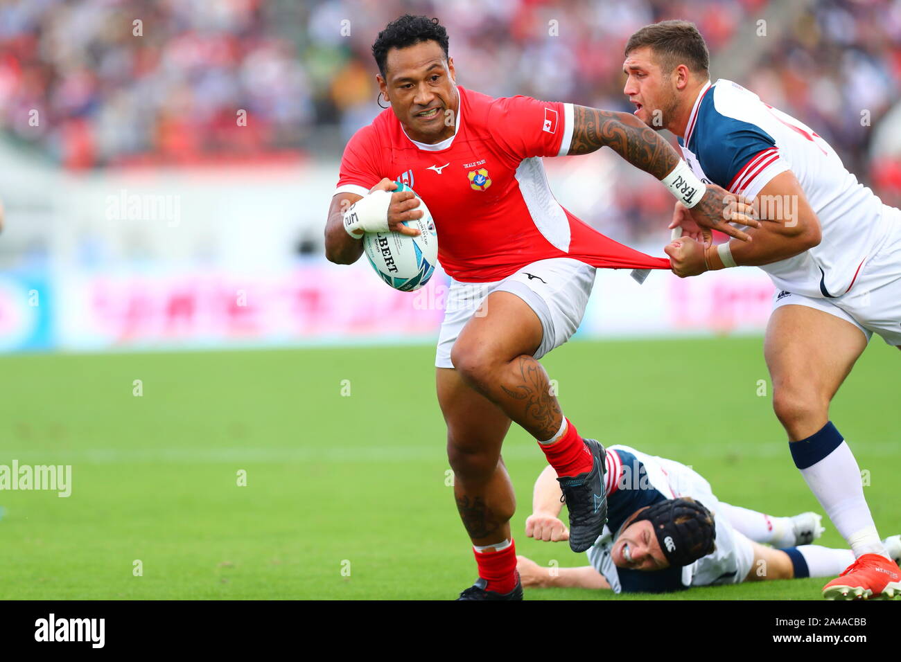 Tonga rugby sonatane takulua hi-res stock photography and images - Alamy