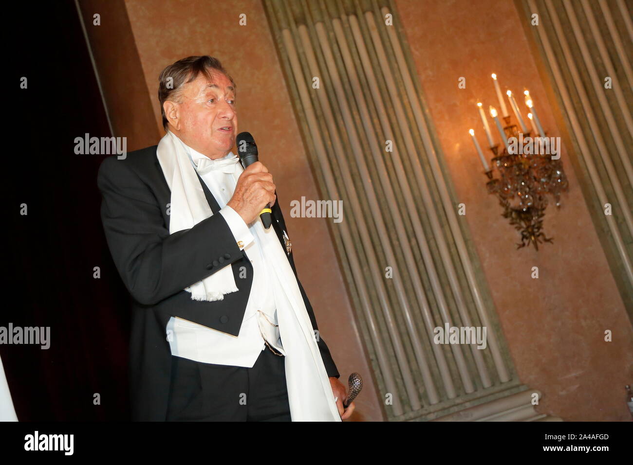 Richard LUGNER celebrates his 87th birthday Vienna, Palais Auersperg