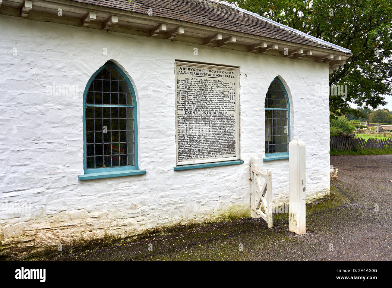 The Tollhouse at The National Museum of History, St Fagans, Cardiff Stock Photo