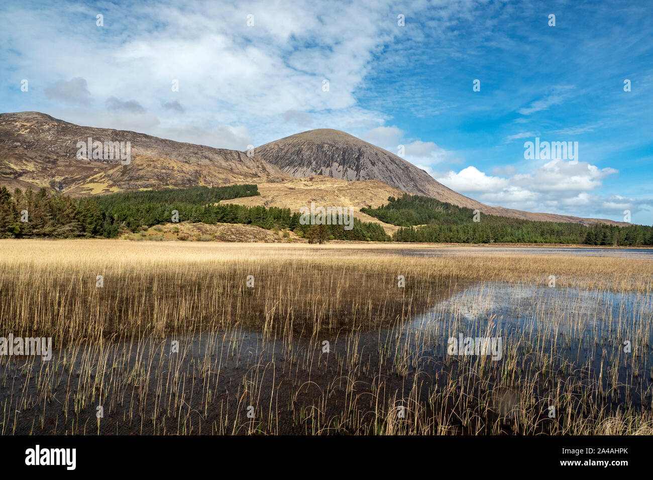 Loch Kilchrist (Cill Chriosd), Isle of Skye, Scotland, UK Stock Photo