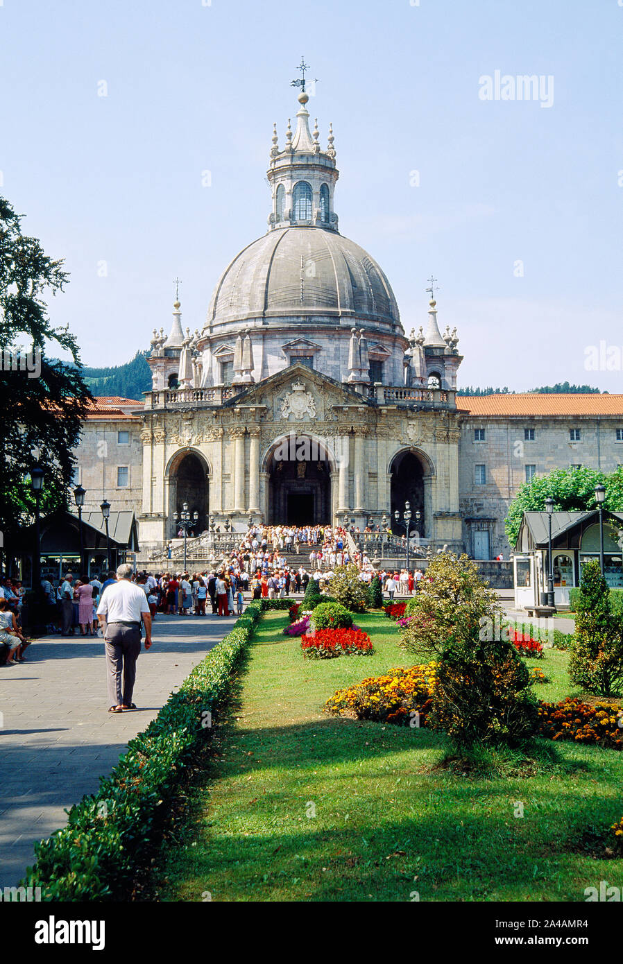 Loyola sanctuary, Guipuzcoa province, Basque Country, Spain. Stock Photo