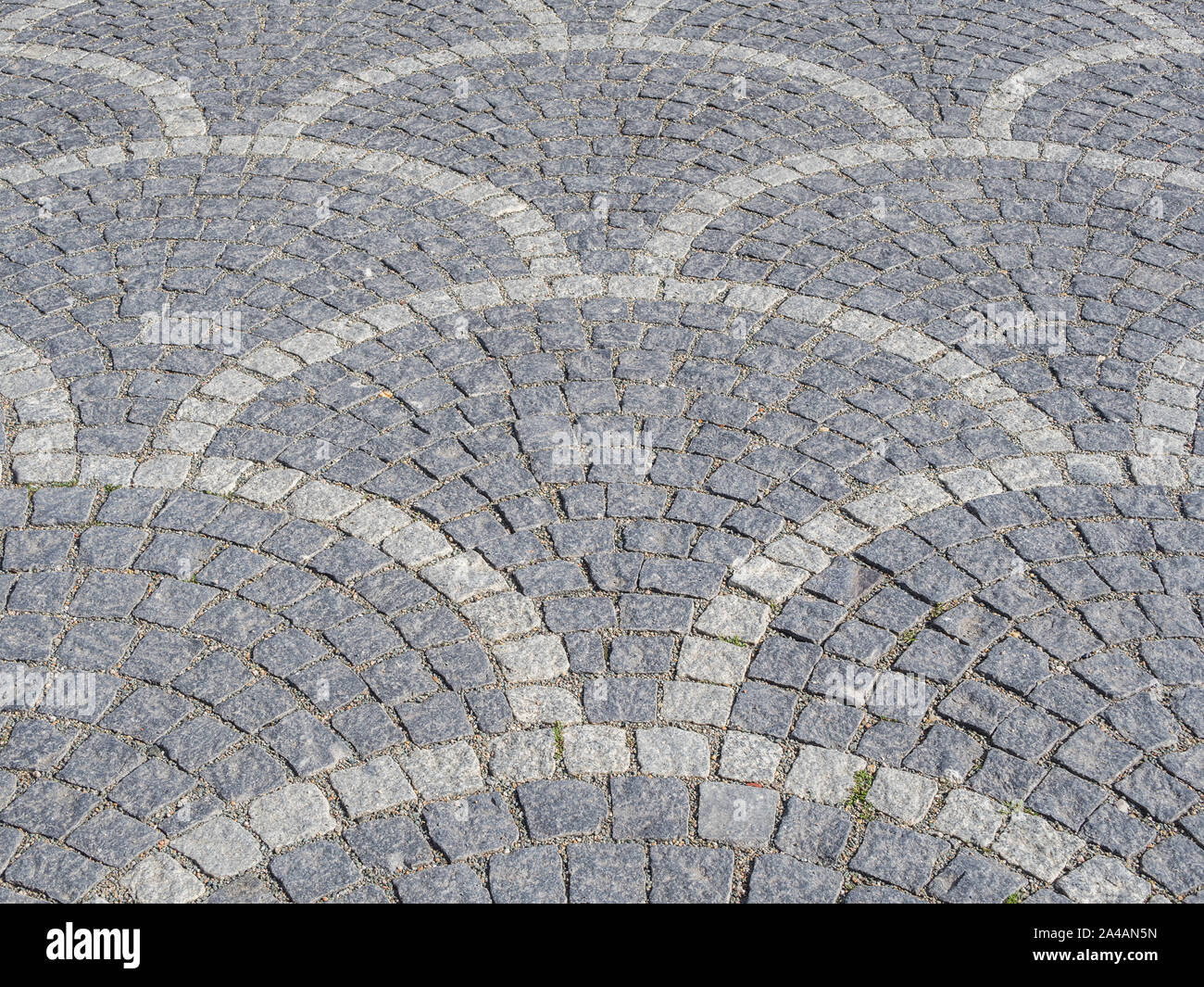 Scaled pavement Old Town Stock Photo