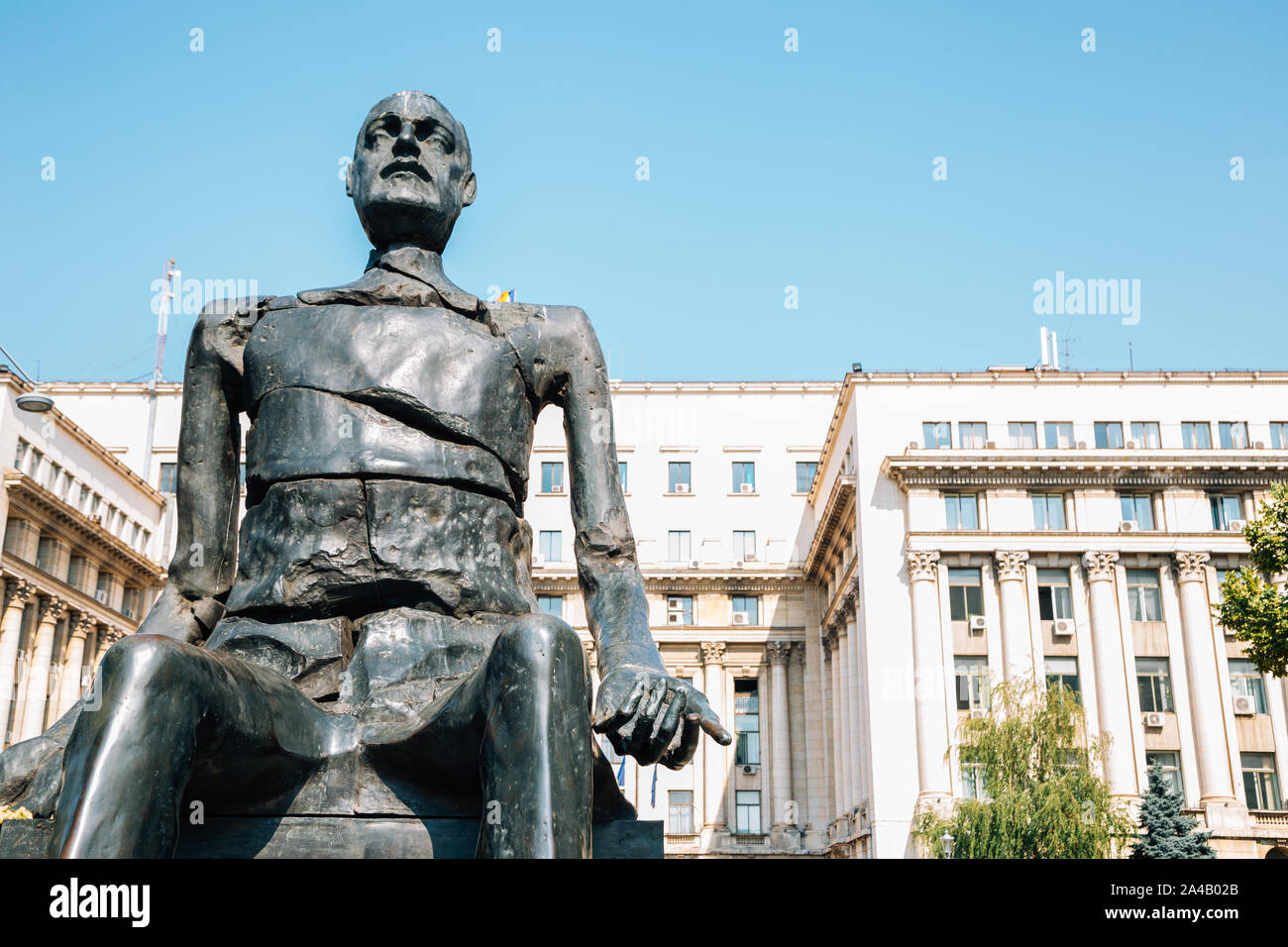 Bucharest, Romania - July 27, 2019 : Victory Avenue Revolution Square ...
