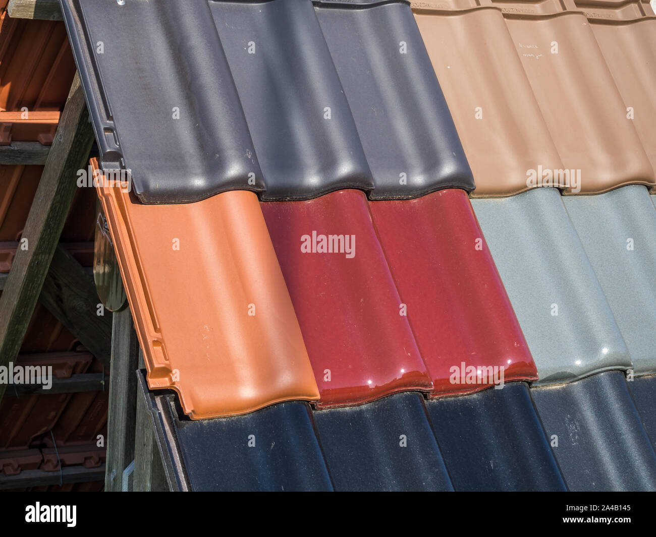 roof tiles Stock Photo
