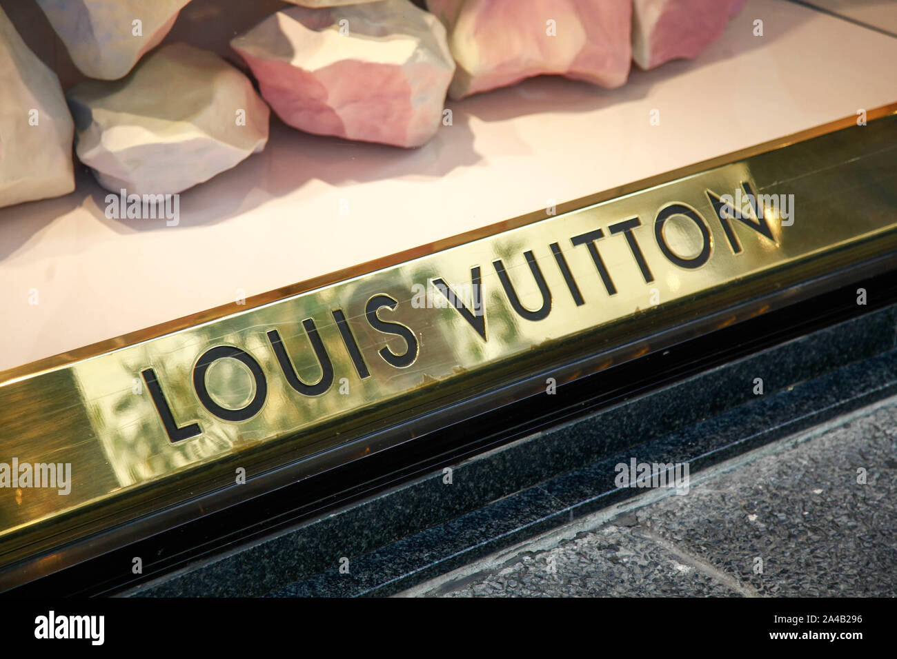 Louis Vuitton store in Nice on the French Riviera.Photo Jeppe Gustafsson  Stock Photo - Alamy