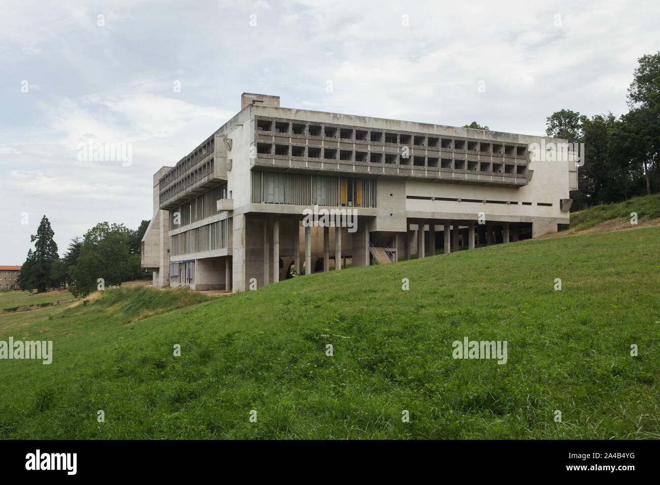 Monastery of Sainte Marie de La Tourette designed by Swiss modernist