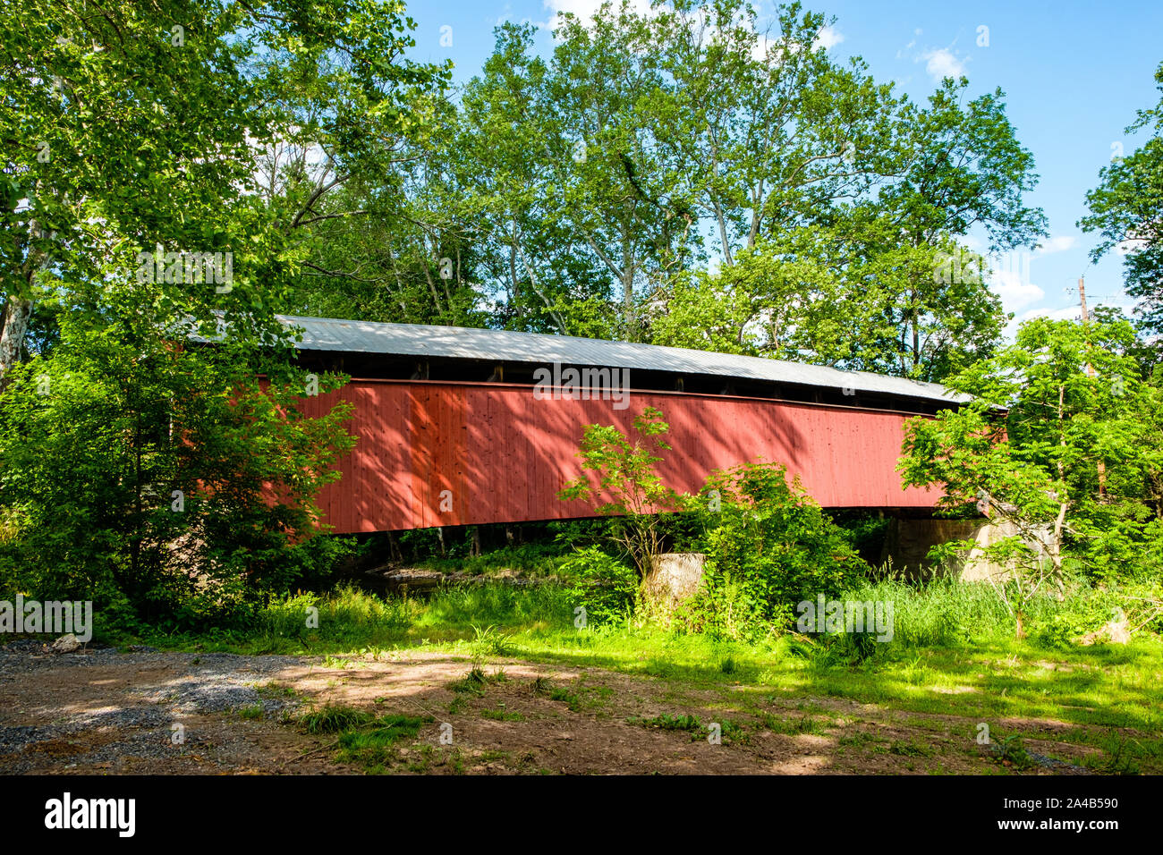 Fleishers covered bridge hires stock photography and images Alamy