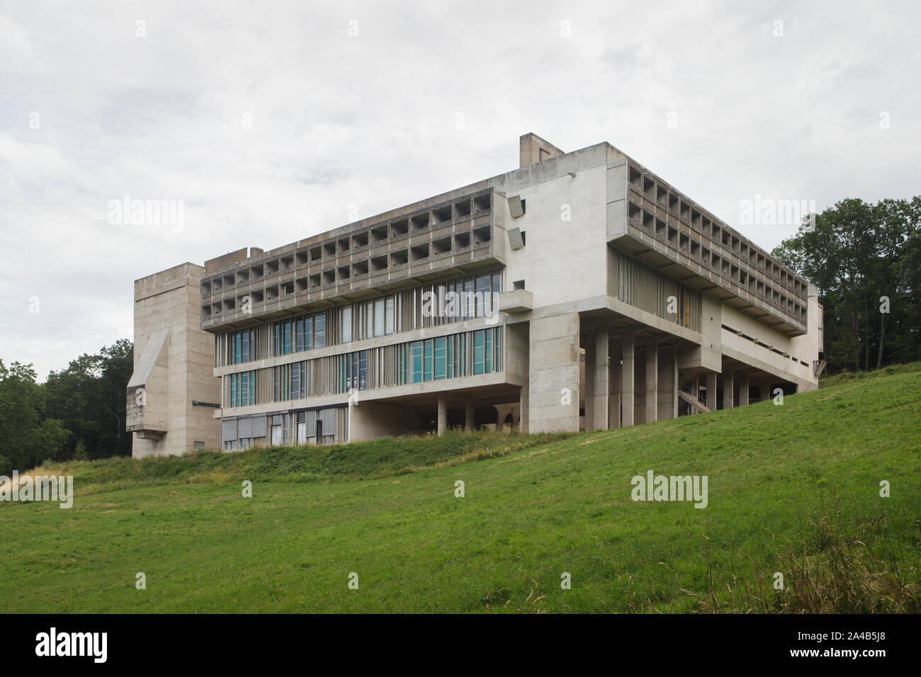 Monastery of Sainte Marie de La Tourette designed by Swiss modernist